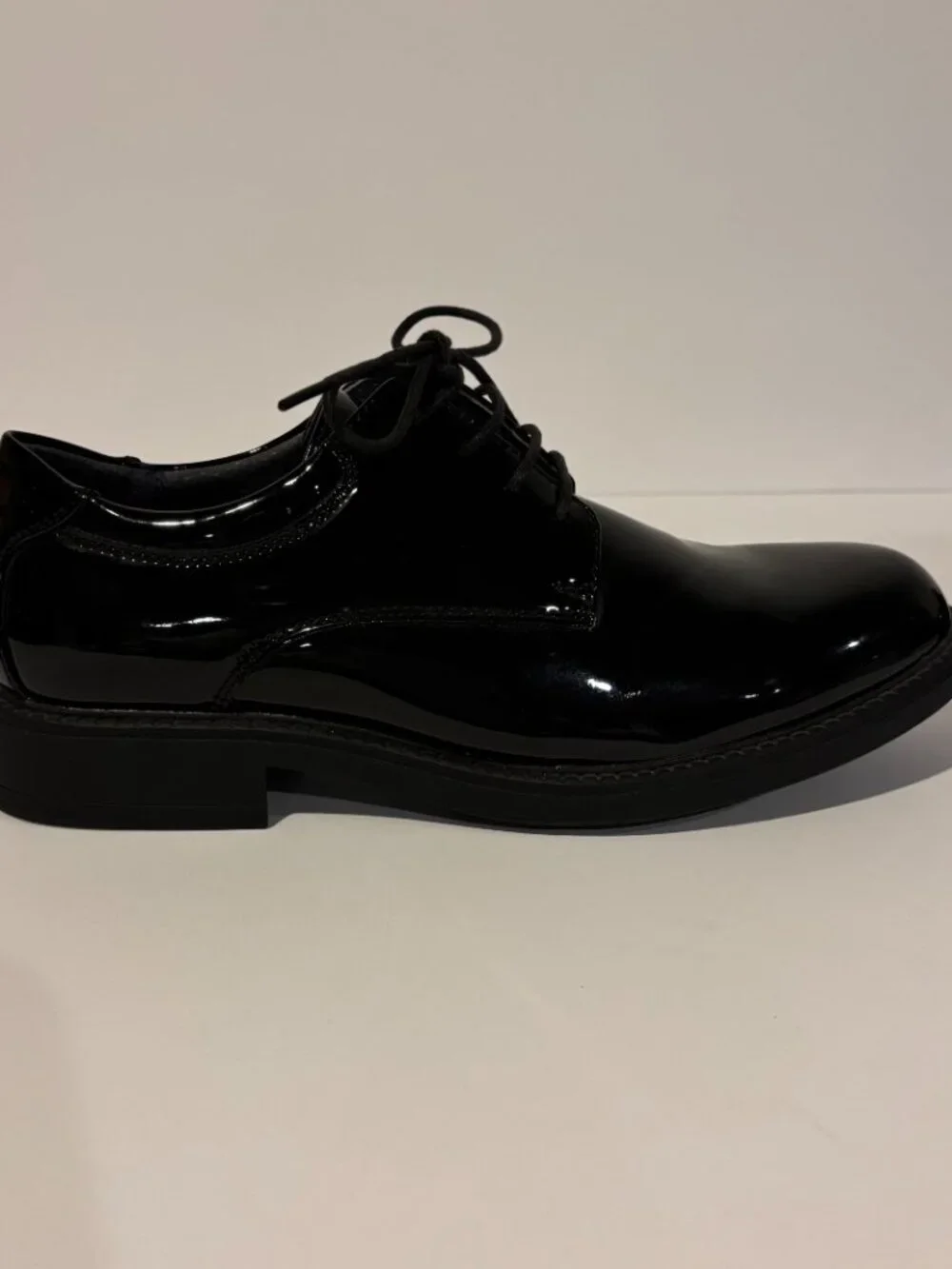 Bruno Marc Men's Patent Leather Tuxedo Oxford Dress Shoes - Black - Size 6.5